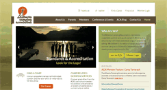 Desktop Screenshot of albertacamping.com